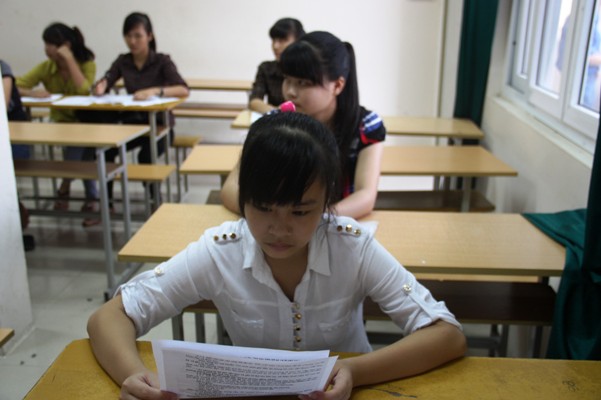 Bộ Giáo dục và Đào tạo công bố đề thi minh họa kỳ thi THPT quốc gia 2015